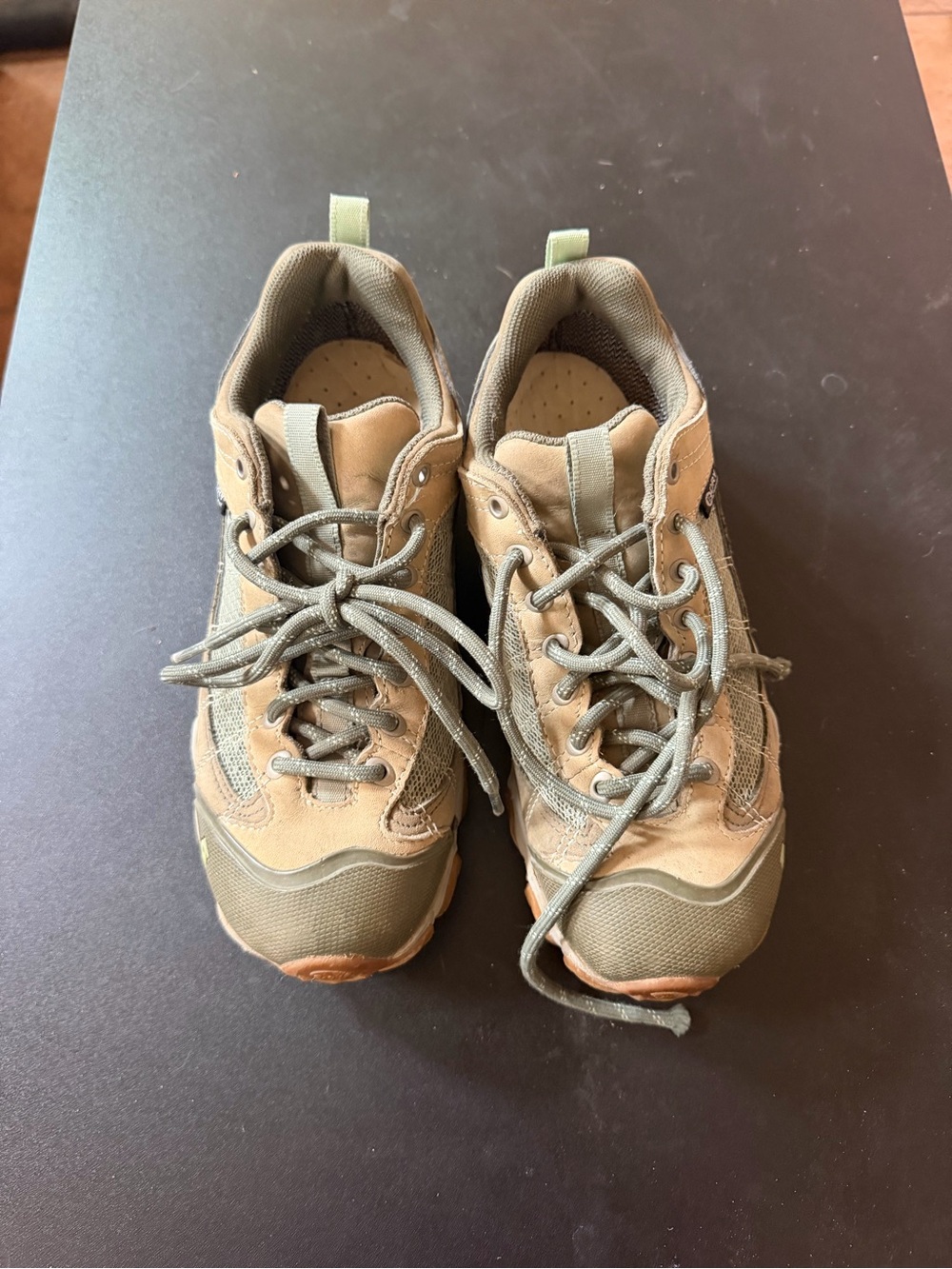 Women's Olive Lace-Up Outdoor Boots
